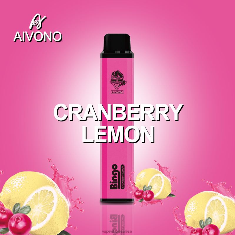 E Cig Wholesale - Aivono AIM BINGO 4000 Cranberry Lemon Z2PV8140