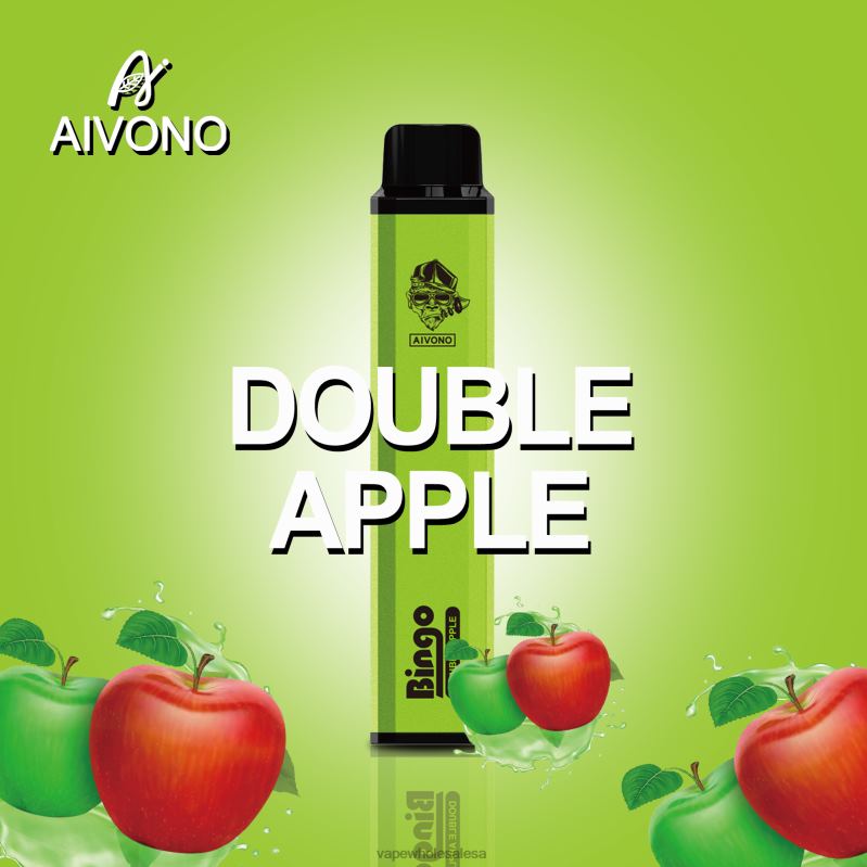 Vape Wholesale Prices - Aivono AIM BINGO 4000 Double Apple Z2PV8138