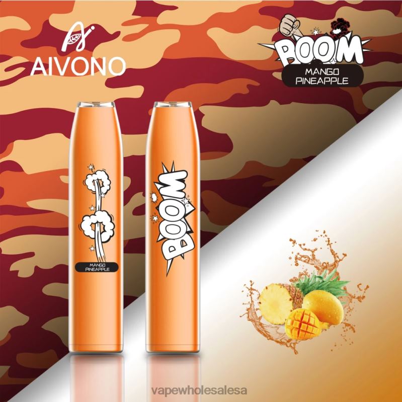 E Cig Wholesale - Aivono AIM BOOM 600 Mango Pineapple Z2PV8360