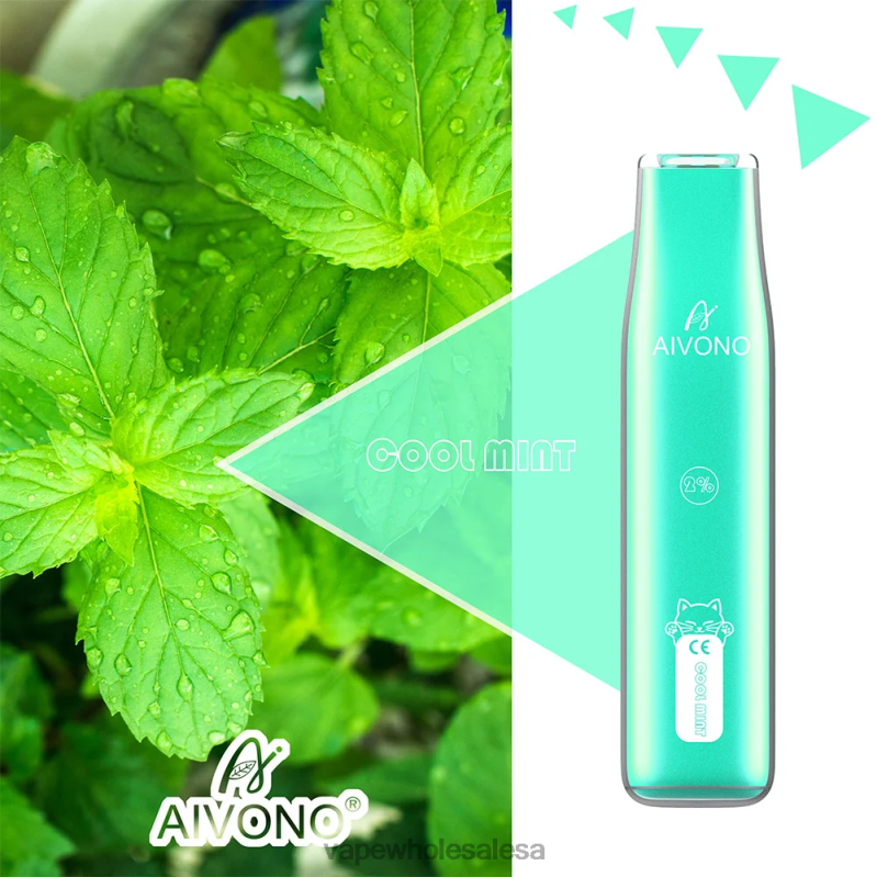 Vape Wholesale Sa - Aivono AIM CAT 400 Cool Mint Z2PV8336