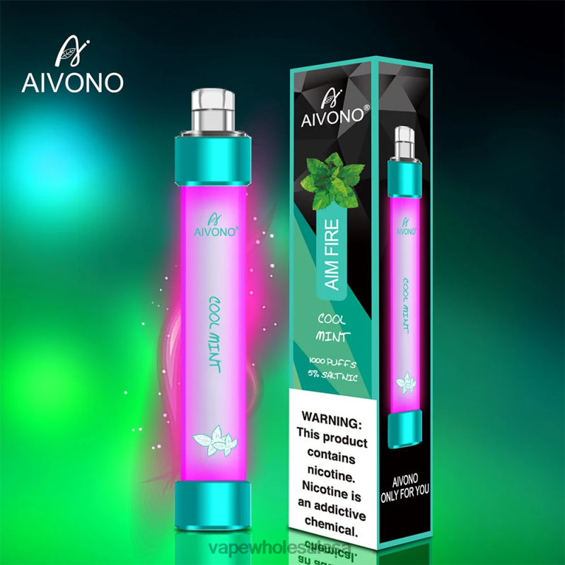 Vape Wholesale Prices - Aivono AIM FIRE 1000 Cool Mint Z2PV8328