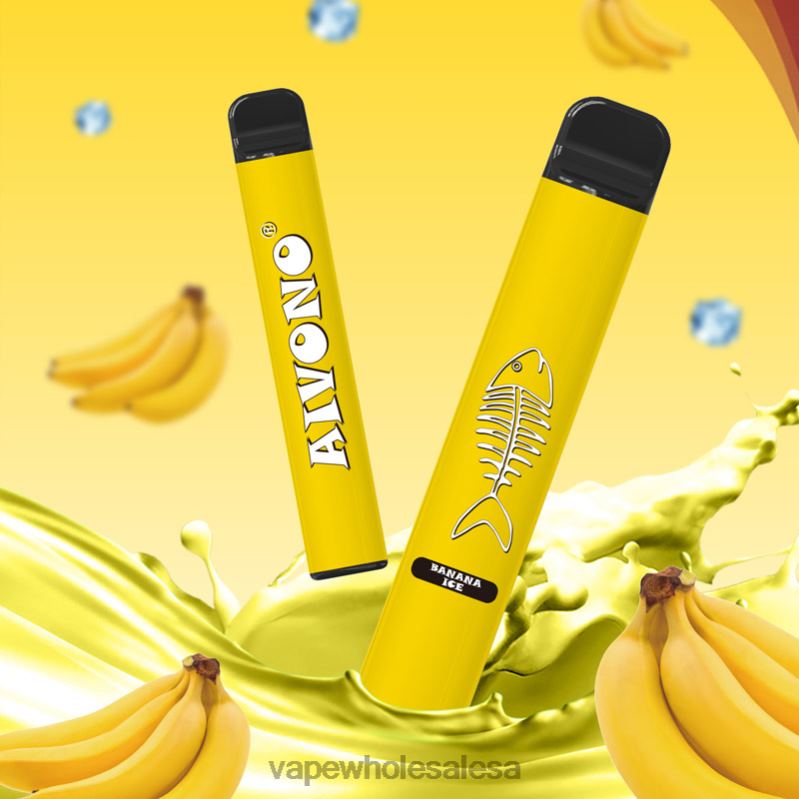 Vape Wholesale Sa - Aivono AIM FISHBONE 600 Banana Ice Z2PV8276