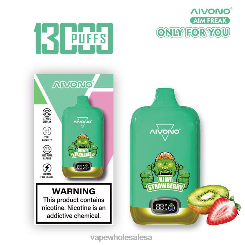 Vape Wholesale Sa - Aivono AIM FREAK 13000 Kiwi Strawberry Z2PV8246