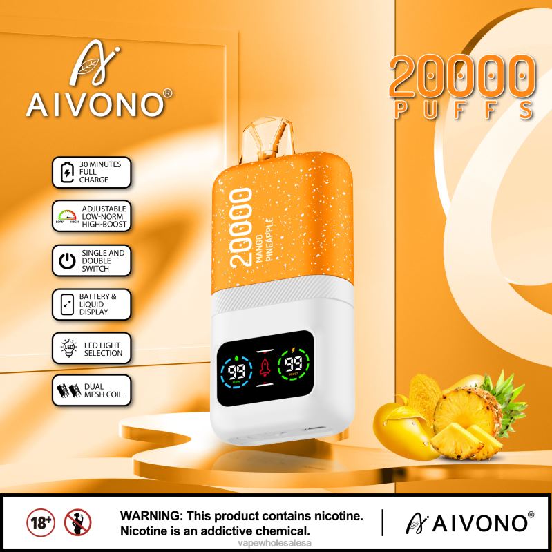 Vape Wholesale Global - Aivono AIM magic 20000 Mango Pineapple Z2PV877