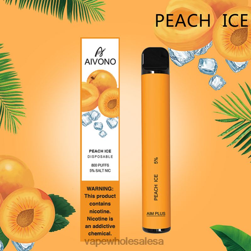 E Cig Wholesale - Aivono AIM PLUS 800 Peach Ice Z2PV8190