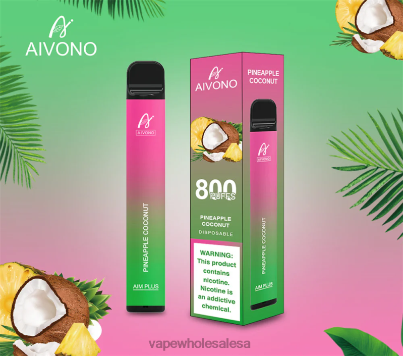 E Cig Wholesale - Aivono AIM PLUS 800 Pineapple Coconat Z2PV8200