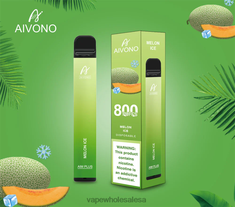 Vape Wholesale Global - Aivono AIM PLUS 800 Melon Ice Z2PV8187