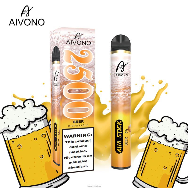 Vape Wholesale Prices - Aivono AIM STICK 2500 Beer Z2PV8148