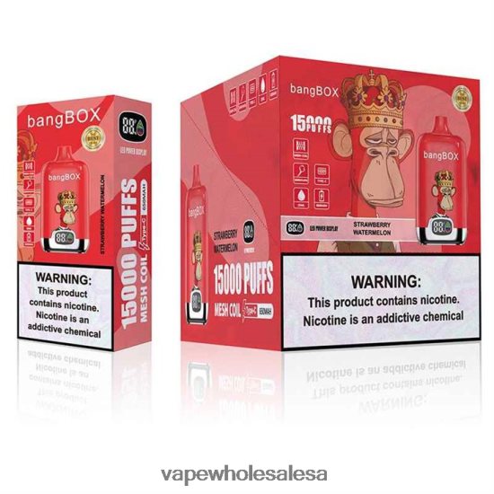 Vape Wholesale Sa 6ZT848136 Strawberry Watermelon Bang Box 15000