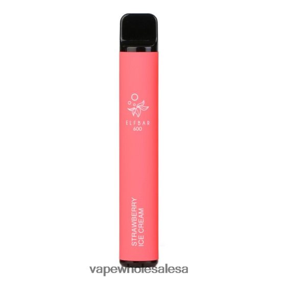 Vape Wholesale Cape Town 6ZT848104 Strawberry Ice Cream ELFBAR 600