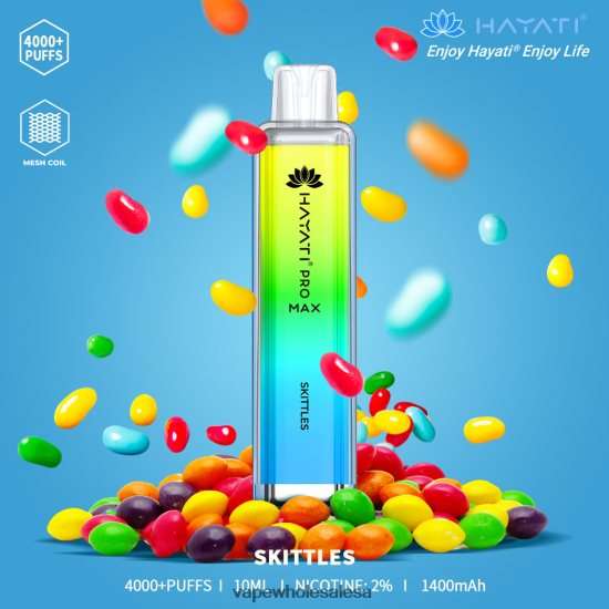 Vape Wholesale Cape Town 6ZT848174 Skittles Hayati Pro Max 4000