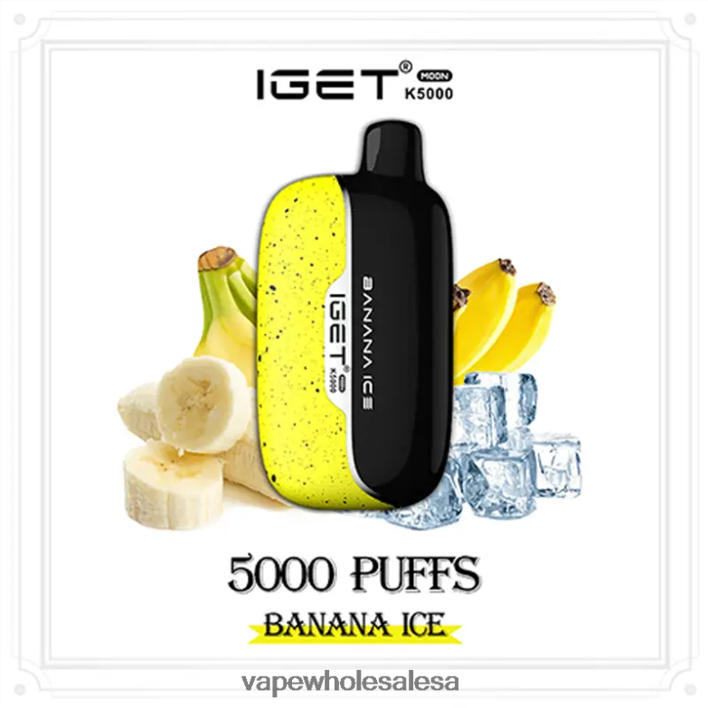 IGET Moon K5000 Banana Ice 4LD00T11 - Vape Wholesale Suppliers