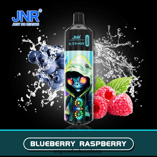 Vape Wholesale Distributor 6ZT848575 Blueberry Raspberry JNR ALIEN MAX