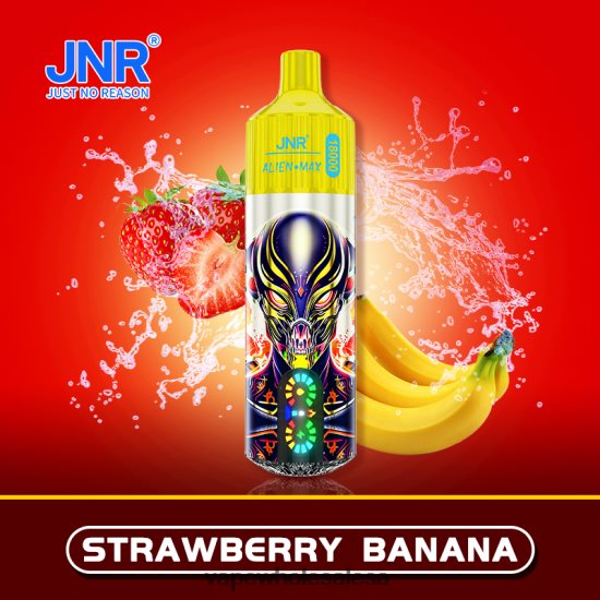 Vape Wholesale Global 6ZT848567 Strawberry Banana JNR ALIEN MAX