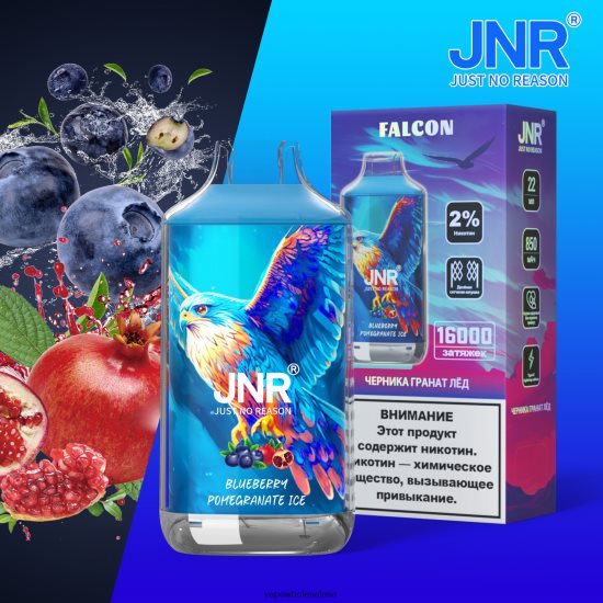 Vape Wholesale Prices 6ZT848698 Blueberry Pomegranate Ice JNR FALCON