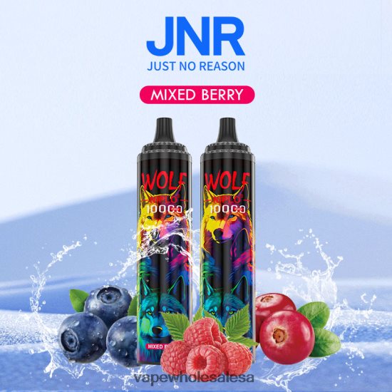 Vape Wholesale Distributor 6ZT848765 Mixed Berry JNR WOLF NIPLO