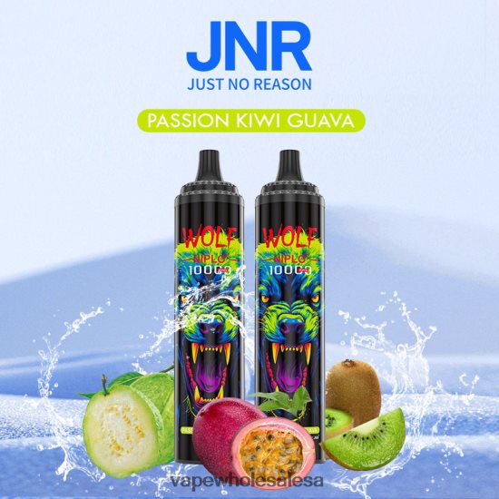 Vape Wholesale Global 6ZT848767 Passion Kiwi Guava JNR WOLF NIPLO