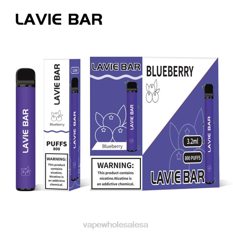 E Cig Wholesale - LAVIE BAR 800 Puffs Blueberry Ice D8P24310