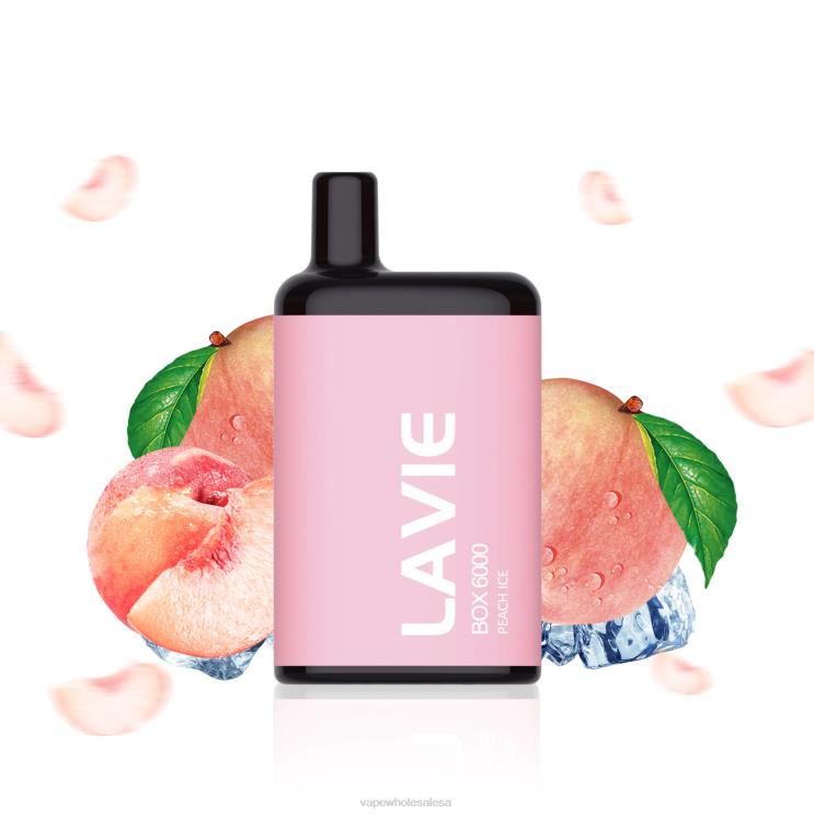 E Cig Wholesale - LAVIE BOX 6000 Puffs Peach Ice D8P24200