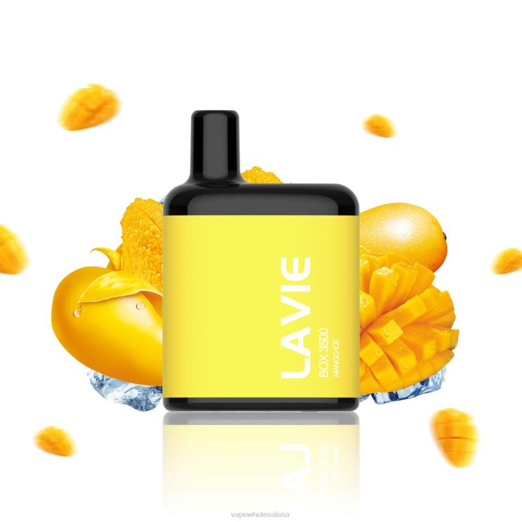 Vape Wholesale Prices - LAVIE BOX 3500 Puffs Mango Ice D8P24208