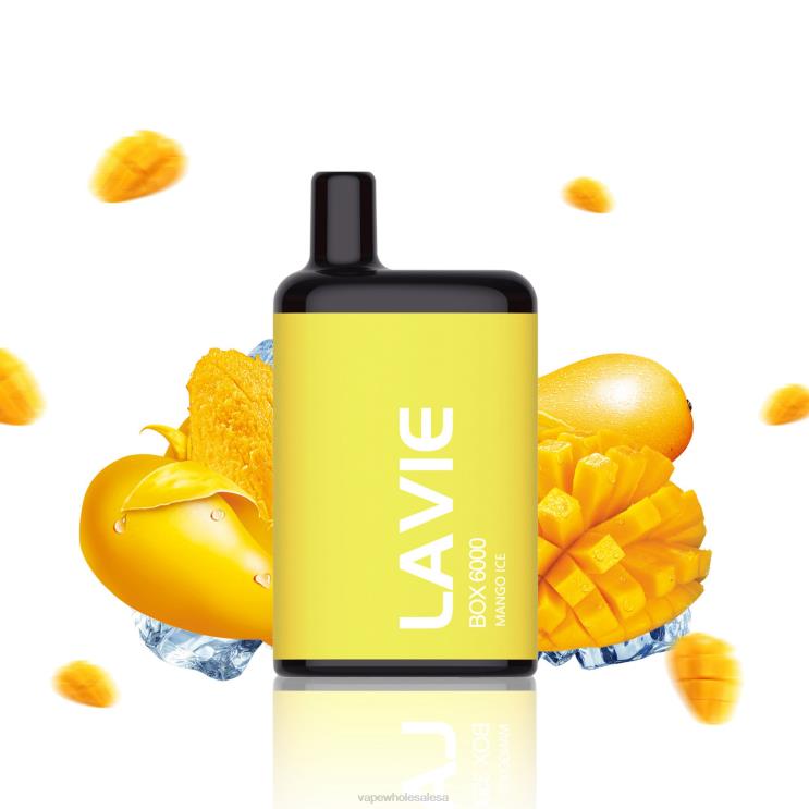 Vape Wholesale Suppliers - LAVIE BOX 6000 Puffs Mango Ice D8P24201