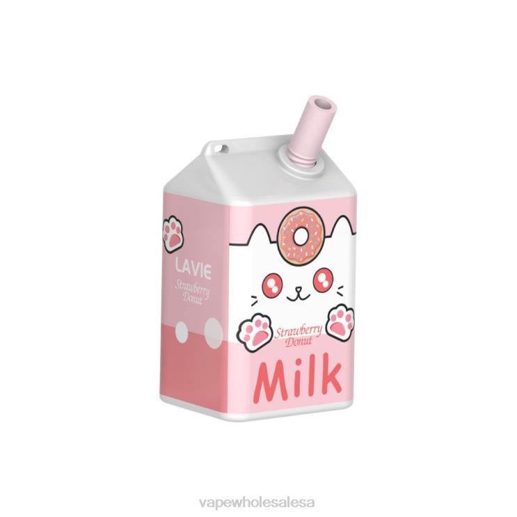 Vape Wholesale Global - LAVIE MILK 7000 Puffs Strawberry Donut D8P24177