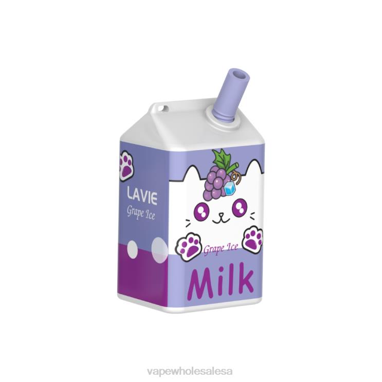 Vape Wholesale Sa - LAVIE MILK 7000 Puffs Grape Ice D8P24186