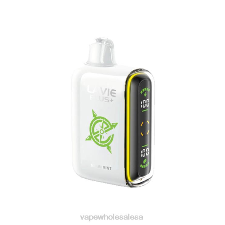 Vape Wholesale Prices - LAVIE PLUS 15000 Puffs Miami Mint D8P2498