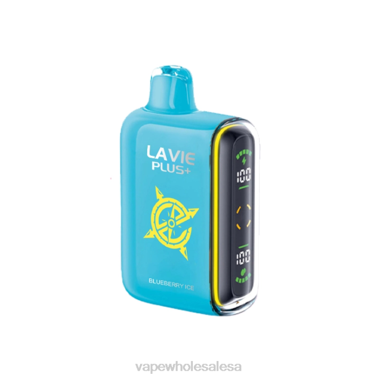 Vape Wholesale Suppliers - LAVIE PLUS 15000 Puffs Blueberry Ice D8P24101