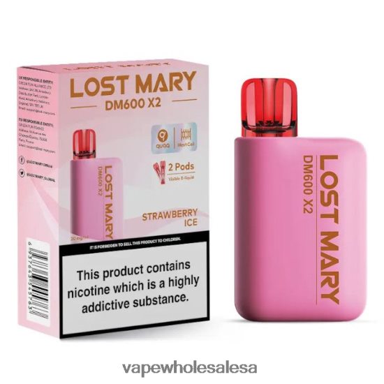 E Cig Wholesale 6ZT848480 Strawberry Ice LOST MARY DM600 X2