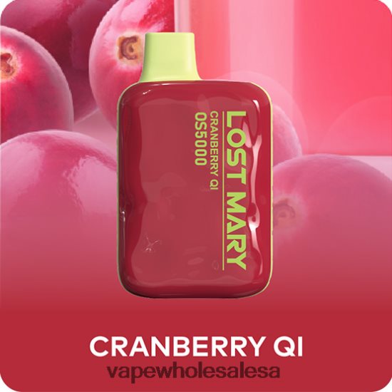 E Cig Wholesale 6ZT848490 Cranberry QI LOST MARY OS5000