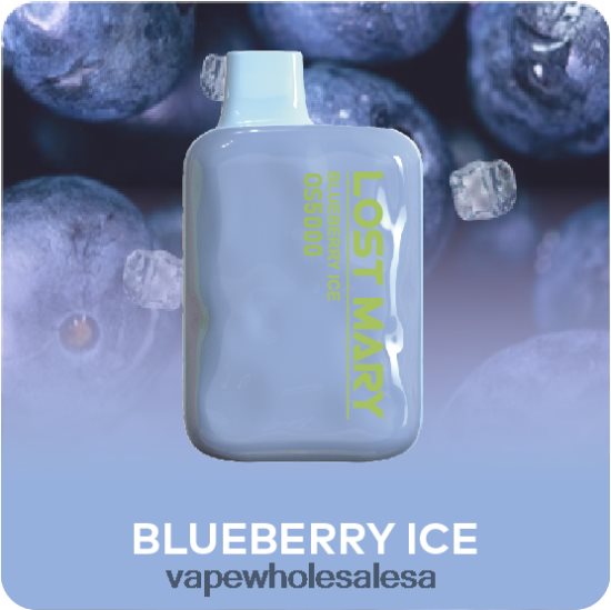 Vape Wholesale Sa 6ZT848486 Blueberry Ice LOST MARY OS5000