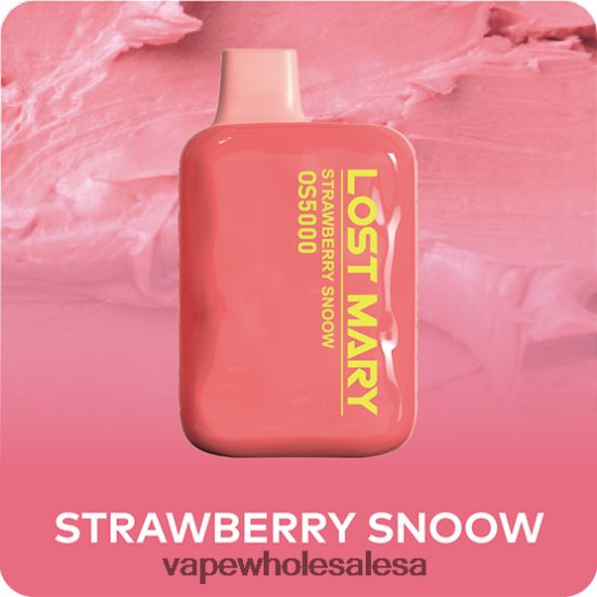 Vape Wholesale South Africa 6ZT848502 Strawberry Snoow LOST MARY OS5000