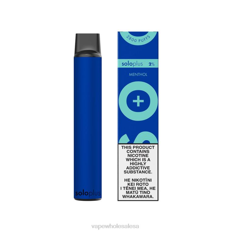 Vape Wholesale Distributor - Solo Plus Disposable Vape Menthol 08JTZ32