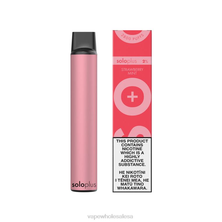 Vape Wholesale Prices - Solo Plus Disposable Vape Strawberry Mint 08JTZ26