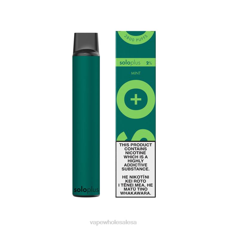 Vape Wholesale Sa - Solo Plus Disposable Vape Mint 08JTZ33