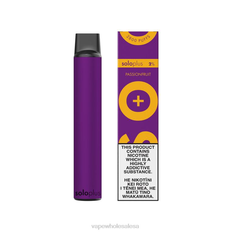 Vape Wholesale South Africa - Solo Plus Disposable Vape Passionfruit 08JTZ29