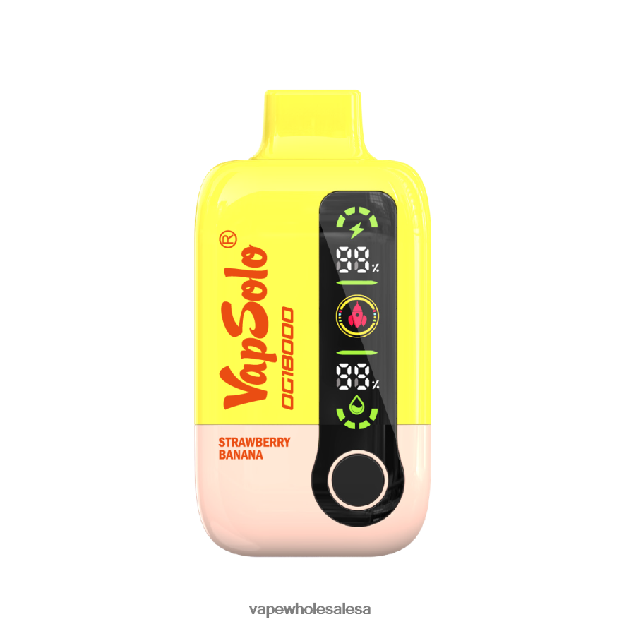 Vape Wholesale Prices - VapSolo DG18000 Strawberry Banana 0P4VR88