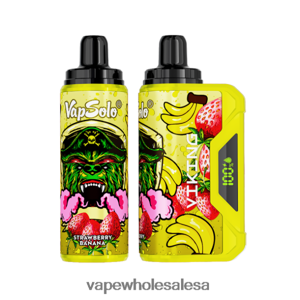 Vape Wholesale Global - Vapsolo VIKING Disposable Vape Strawberry Banana 840TXH137