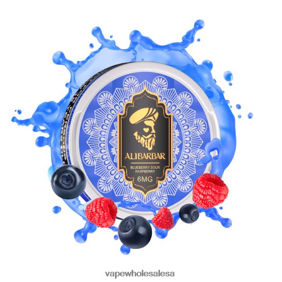 Vape Wholesale Sa 6ZT84866 Blueberry Sour Raspberry ALIBARBAR Nicotine Pouch