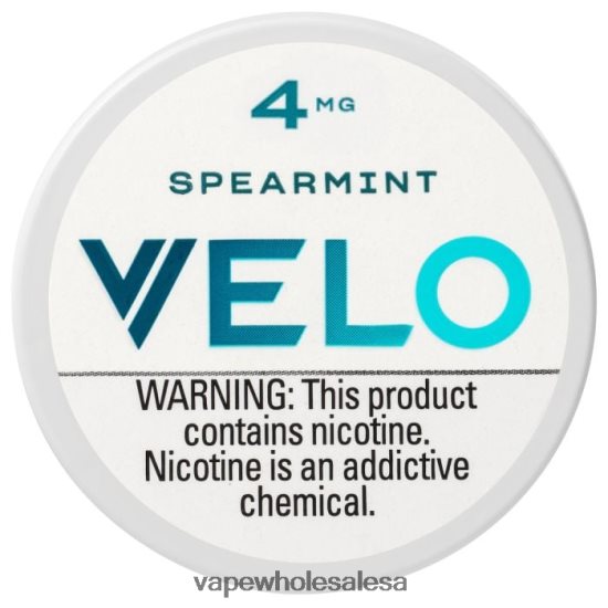 E Cig Wholesale 6ZT84840 Spearmint VELO Nicotine Pouch 4mg