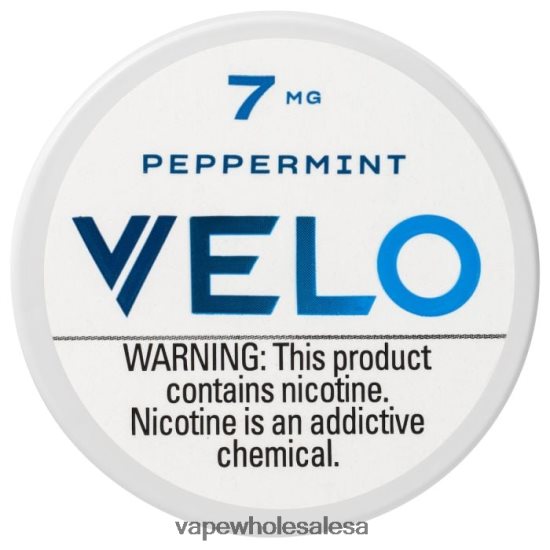 E Cig Wholesale Distributors 6ZT84849 Peppermint VELO Nicotine Pouch 7mg