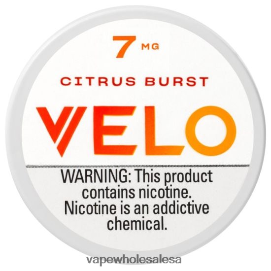 Vape Wholesale Cape Town 6ZT84844 Citrus Burst VELO Nicotine Pouch 7mg