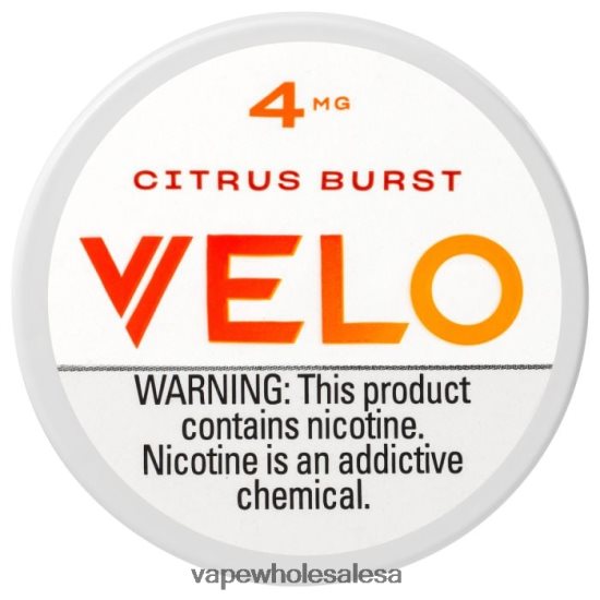 Vape Wholesale Distributor 6ZT84835 Citrus Burst VELO Nicotine Pouch 4mg