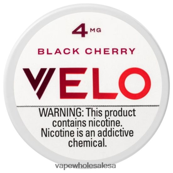 Vape Wholesale Global 6ZT84837 Black Cherry VELO Nicotine Pouch 4mg