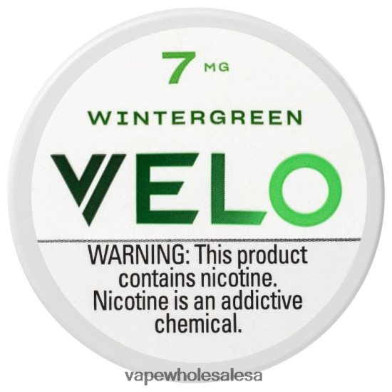 Vape Wholesale Global 6ZT84847 Wintergreen VELO Nicotine Pouch 7mg