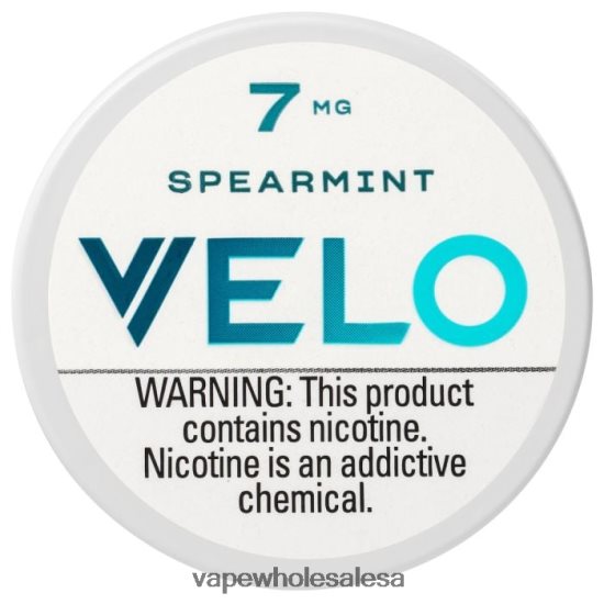 Vape Wholesale Prices 6ZT84848 Spearmint VELO Nicotine Pouch 7mg