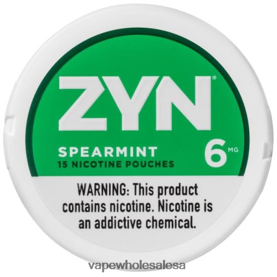 Vape Wholesale Distributor 6ZT84815 Spearmint ZYN Nicotine Pouch 6mg