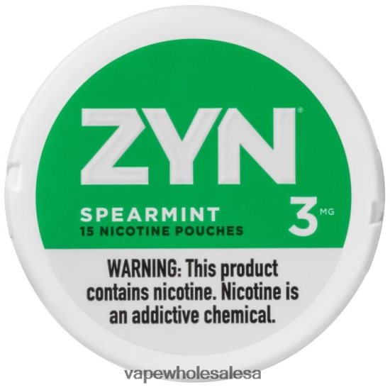 Vape Wholesale Distributor 6ZT84825 Spearmint ZYN Nicotine Pouch 3mg