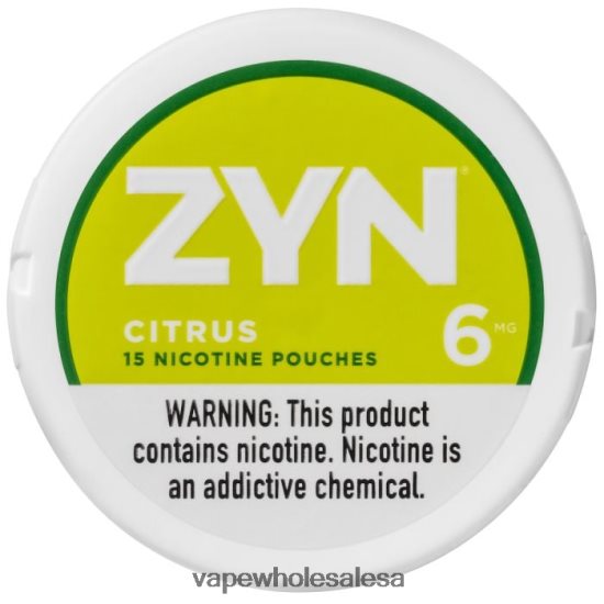 Vape Wholesale Global 6ZT84817 Citrus ZYN Nicotine Pouch 6mg